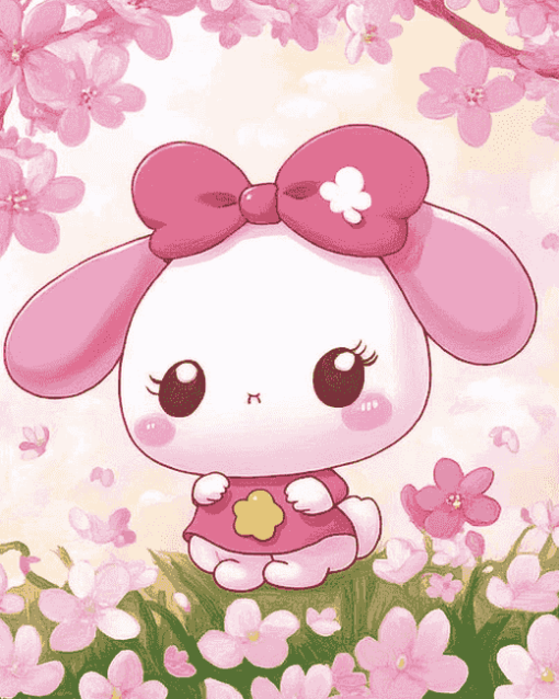 My Melody Cartoon Diamond Painting