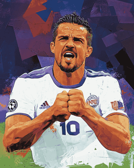 Nacho Novo Football Legend Diamond Painting