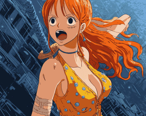 Nami Anime Diamond Painting