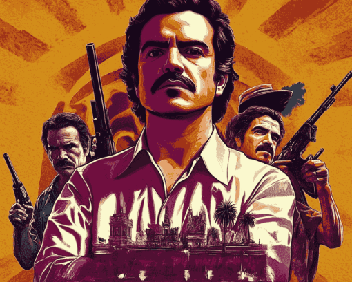 Narcos TV Series Diamond Painting