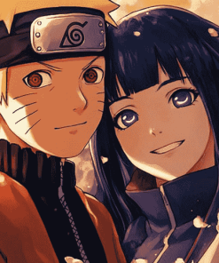 Naruto Hinata Anime Diamond Painting