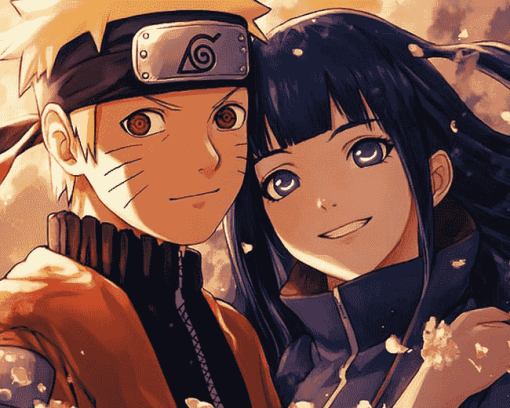 Naruto Hinata Anime Diamond Painting