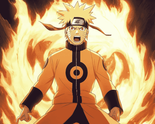 Naruto Uzumaki Sage Diamond Painting