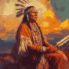 Native American Indian Chief Diamond Painting