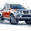 Navara D40 Truck Enthusiast Diamond Painting