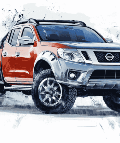 Navara D40 Truck Enthusiast Diamond Painting