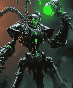 Necron Alien Animation Diamond Painting