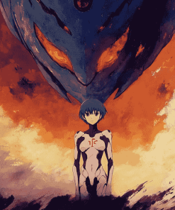 Neon Genesis Evangelion Anime Diamond Painting