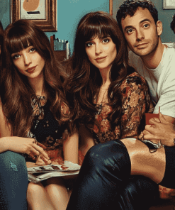 New Girl TV Show Diamond Painting