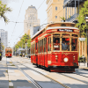 New Orleans Red Tram Diamond Painting