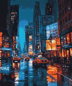 New York City Nightscape Diamond Painting