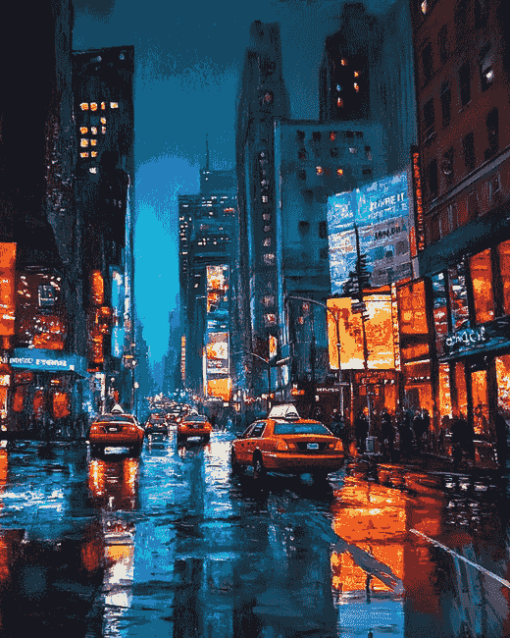 New York City Nightscape Diamond Painting