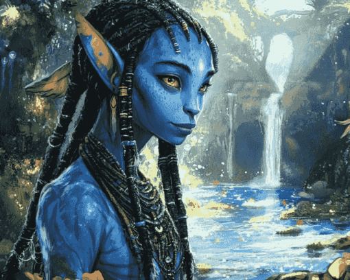 Neytiri Avatar Movie Diamond Painting