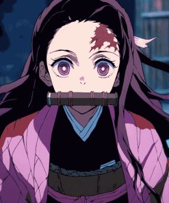 Nezuko Kamado Anime Diamond Painting