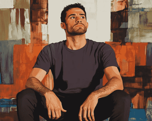 Nick Schmidt Movie Scenes Diamond Painting