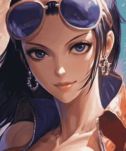 Nico Robin One Piece Anime Diamond Painting