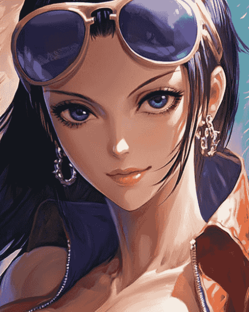 Nico Robin One Piece Anime Diamond Painting