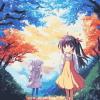 Non Non Biyori Renge Miyauchi Diamond Painting