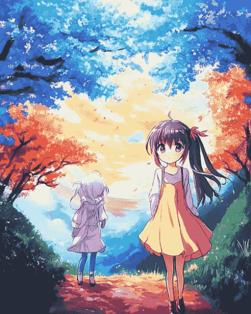 Non Non Biyori Renge Miyauchi Diamond Painting