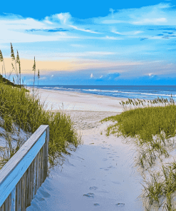 North Carolina Beach Escape Diamond Painting