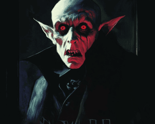 Nosferatu Horror Film Diamond Painting