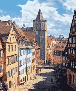 Nuremberg Cityscape Diamond Painting