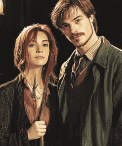 Nymphadora Tonks Remus Lupin Movie Series Diamond Painting