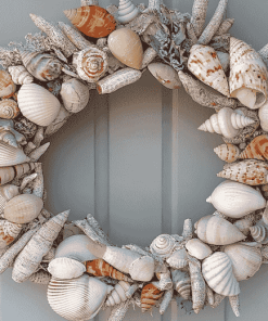 Ocean Shell Wreath Diamond Painting