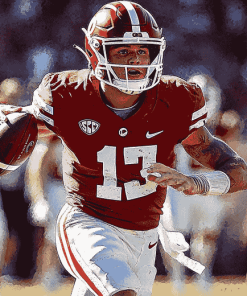 Oklahoma Sooners Player Diamond Painting