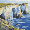 Old Harry Rocks Coastal View Diamond Painting