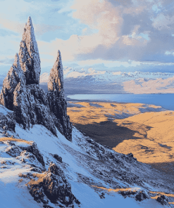 Old Man Of Storr Mountain Diamond Painting