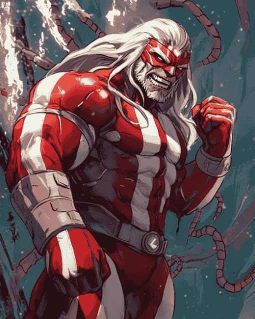 Omega Red Marvel Character Diamond Painting