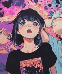 Omori Manga Anime Diamond Painting