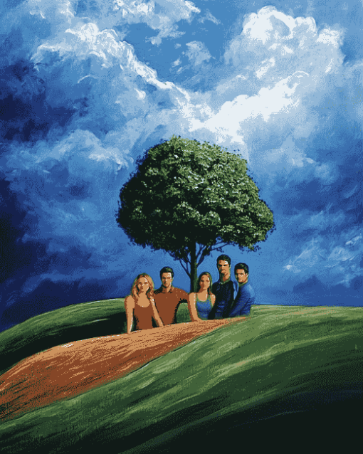 One Tree Hill Inspired Movie Diamond Painting