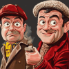 Only Fools And Horses Cartoon Diamond Painting