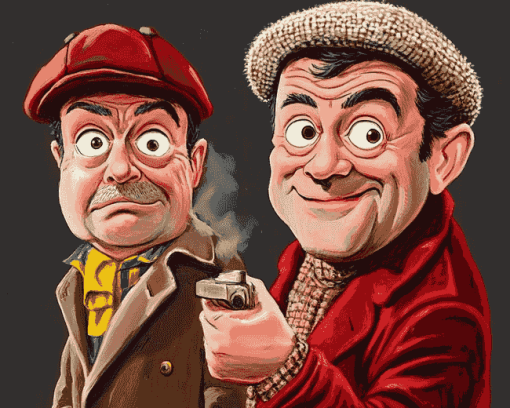 Only Fools And Horses Cartoon Diamond Painting