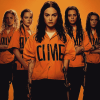 Orange Is The New Black Diamond Painting