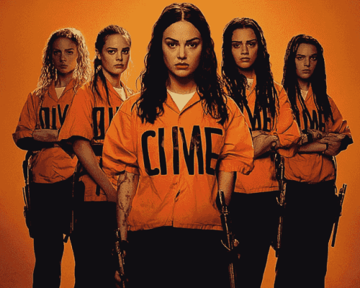 Orange Is The New Black Diamond Painting