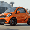 Orange Smart Car Diamond Painting