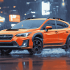 Orange Subaru Crosstrek Adventure Diamond Painting