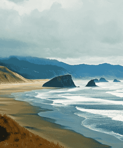 Oregon Beaches Diamond Painting