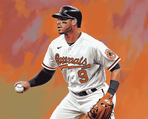 Orioles Baseball Stars Diamond Painting