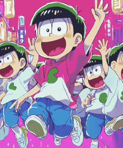 Osomatsu San Anime Diamond Painting