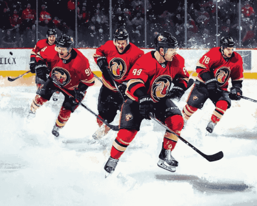 Ottawa Senators Ice Hockey Diamond Painting