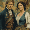 Outlander Claire & Jamie Fraser Diamond Painting