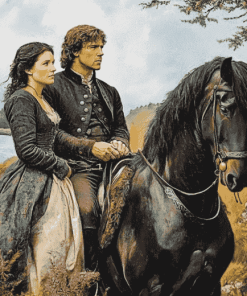 Outlander Jamie & Claire Series Diamond Painting