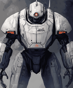 Pacific Rim Robot Animation Diamond Painting