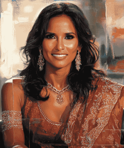 Padma Lakshmi Famous Woman Diamond Painting