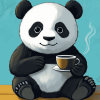 Panda Bear Cartoon Diamond Painting