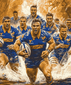 Parramatta Eels Rugby Diamond Painting